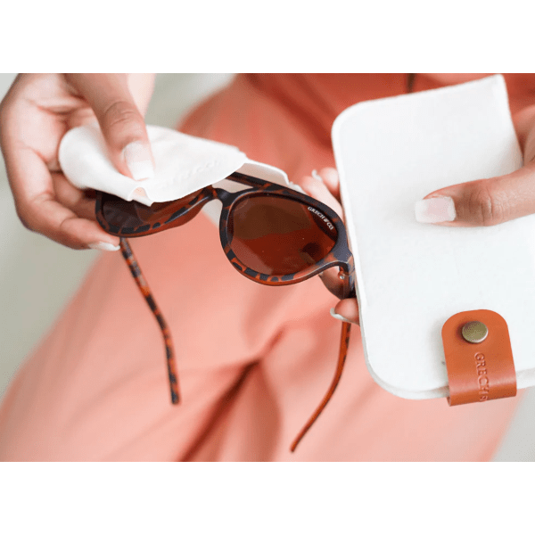 Grech &amp; Co Aviator Polarized Sunglasses- Tortoise Sunglasses GRECH &amp; CO.