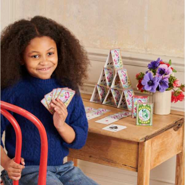 eeBoo Dragon &amp; Unicorn Playing Cards Playing Cards eeBoo