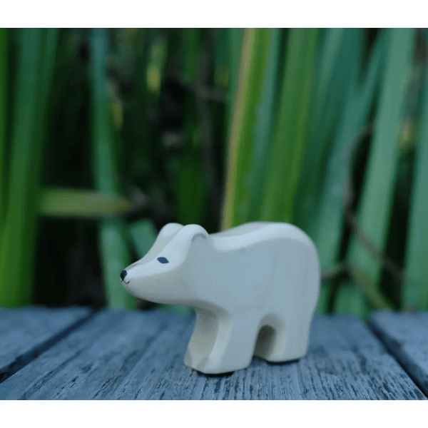 HolzWald Polar Bear Small Wooden Toys HolzWald