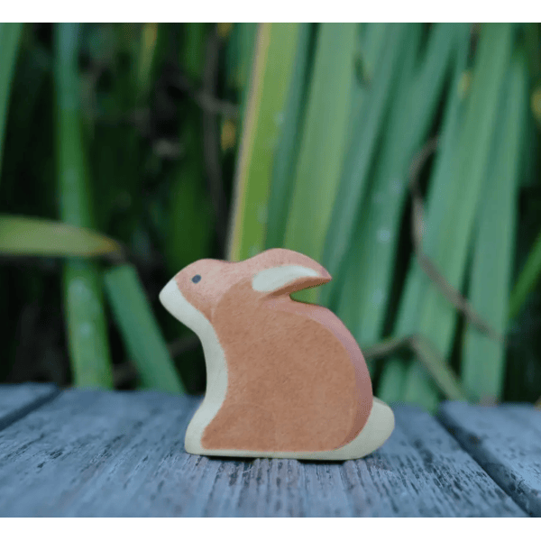 HolzWald Rabbit Sitting Wooden Toys HolzWald