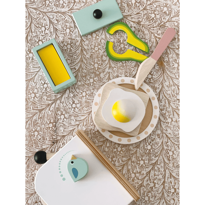 Tender Leaf Breakfast Toaster Set Toddler And Pretend Play Tender Leaf Toys