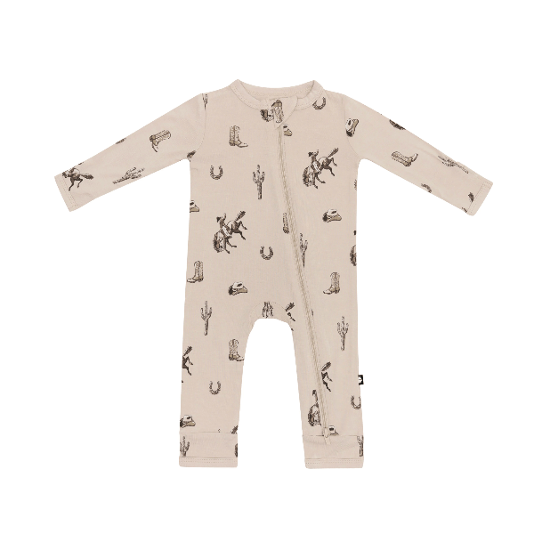 Kyte Baby Zippered Romper 12-18M Romper Kyte Baby 12-18M Classic Cowboy