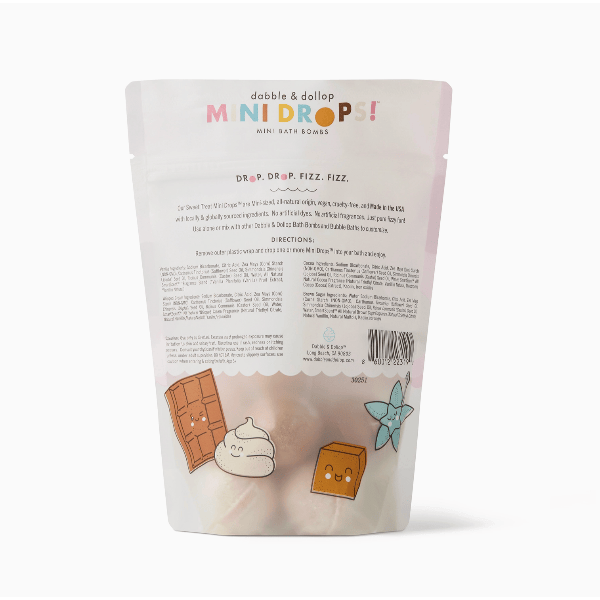 Dabble &amp; Dollop Mini Drops Bath Bombs - Sweet Treat Bath Time Dabble &amp; Dollop