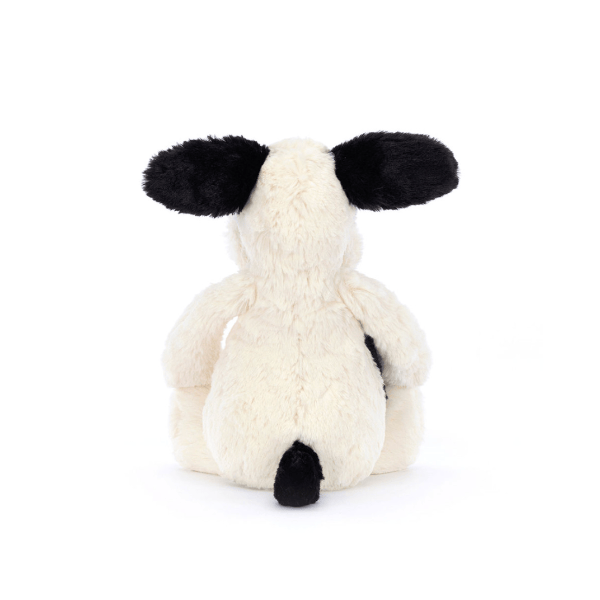 Jellycat Bashful Black &amp; Cream Puppy - Medium Dogs &amp; Puppies Jellycat