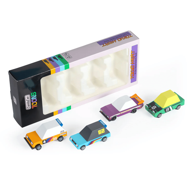 Candylab Tokyo Heat TOONS 4-Pack Vehicles Candylab