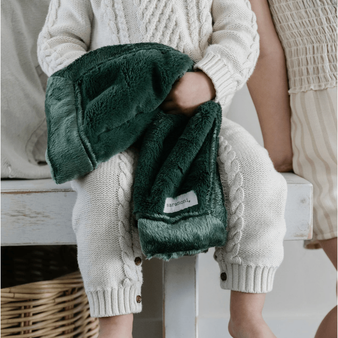 Saranoni Lush Mini Blankets Swaddles &amp; Blankets Saranoni Hunter