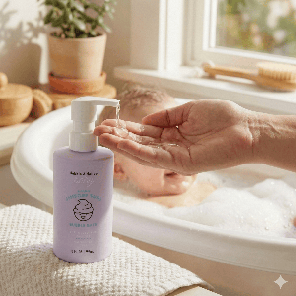 Dabble &amp; Dollop - Sensory Suds Bubble Bath Natural Toiletries Dabble &amp; Dollop