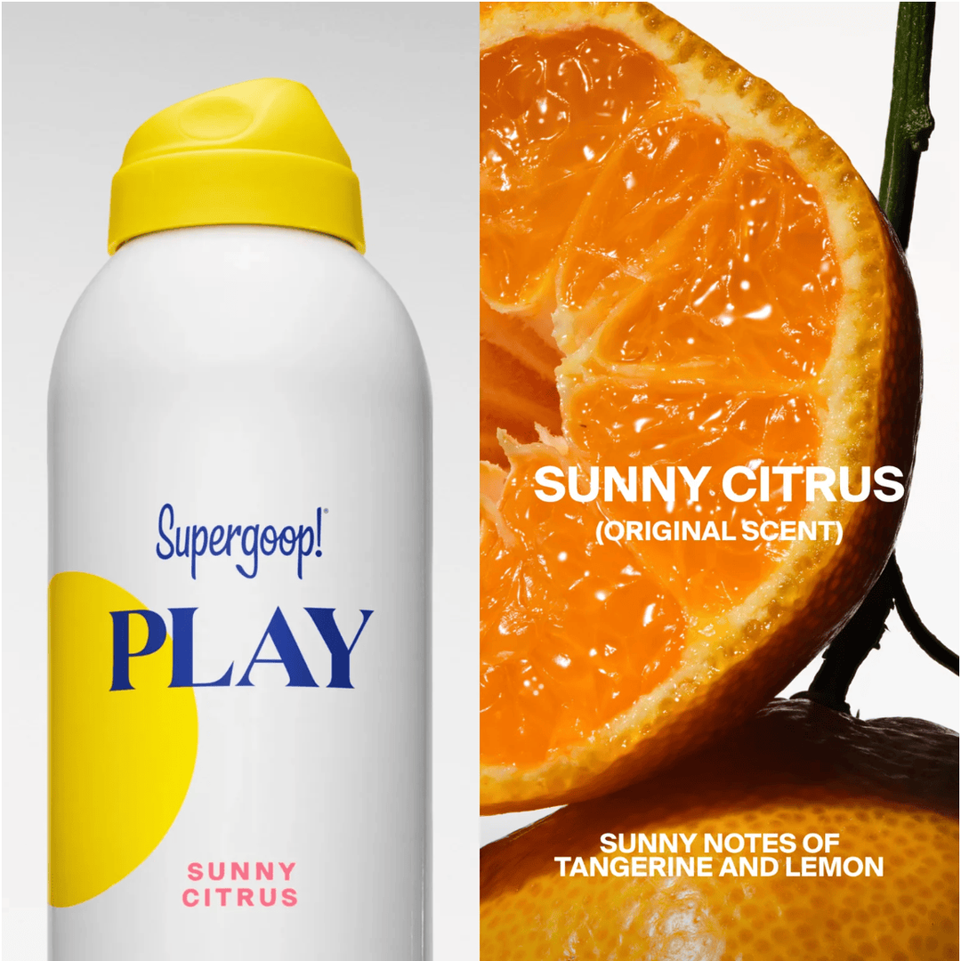 Supergoop! PLAY Antioxidant Body Mist SPF 50 with Vitamin C Sunscreen Supergoop