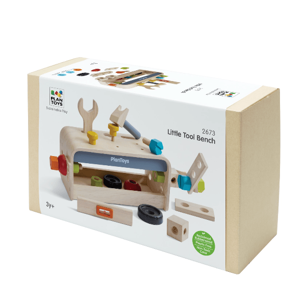 Plan Toys Little Tool Bench Toddler And Pretend Play Plan Toys