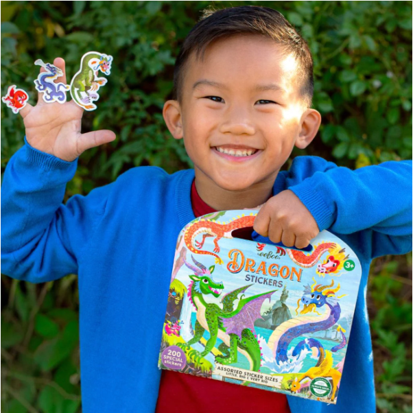 eeBoo Dragon Stickers Stickers eeBoo