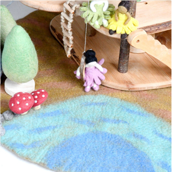 Tara Treasures Autumn Play Mat Playscape Felt Toy Tara Treasures