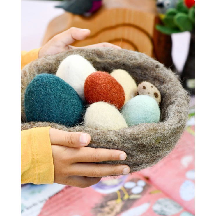 Tara Treasures Felt Birds Nest Felt Toy Tara Treasures