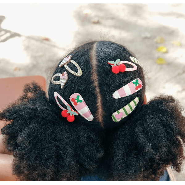 Rockahula Cherry Kiss Stripy Clips Accessory Rockahula