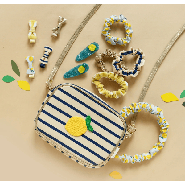 Rockahula Lemon Drop Mini Bow Clip Set Accessory Rockahula