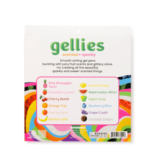 Snifty- Gellies Scented + Sparkle Gel Pens Gel Pens Snifty