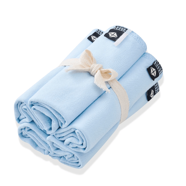 Kyte Washcloth- 5 Pack Bath Time Kyte Baby Breeze