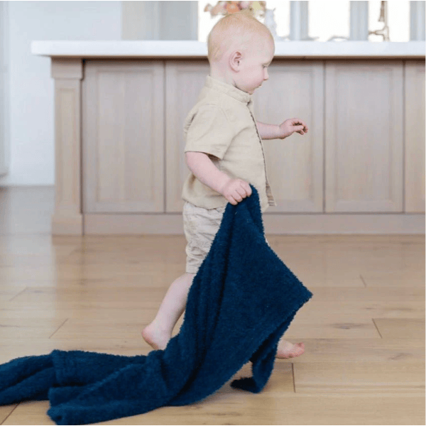 Saranoni Bamboni Receiving Blankets Swaddles &amp; Blankets Saranoni Nautical Blue