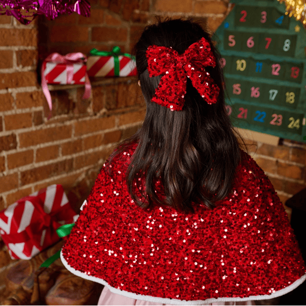 Rockahula Sequin Velvet Bow Hair Clip Hair Bow Rockahula
