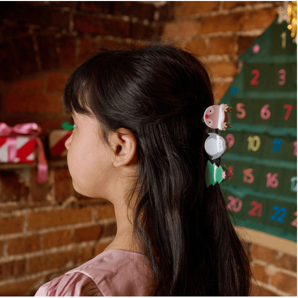 Rockahula Festive Christmas Claw Clips- 3 Pack Hair clip Rockahula