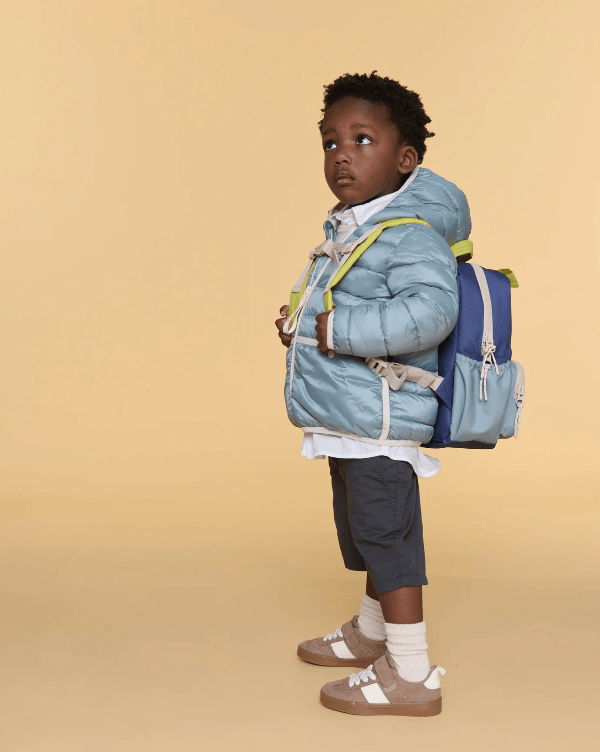 7AM Oxford Backpack, Mini- Mystic Blue, Mirage, Lime Backpack 7AM