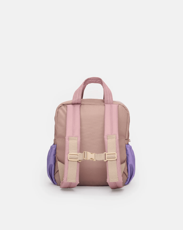 7AM Oxford Backpack, Mini- Almond, Light Purple, Ash Rose Backpack 7AM
