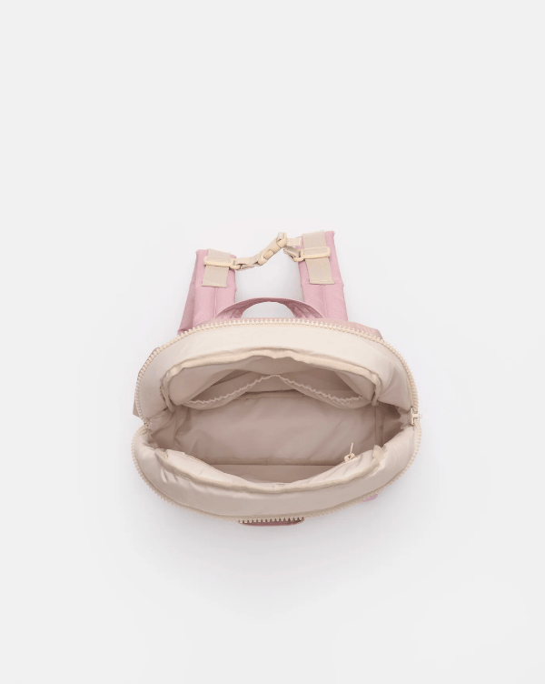 7AM Oxford Backpack, Mini- Almond, Light Purple, Ash Rose Backpack 7AM