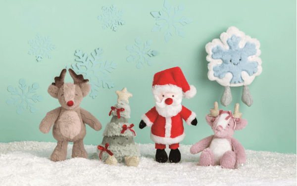 Mud Pie Mini Christmas Plush Pals Holiday Mud Pie