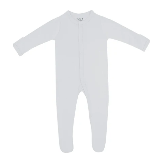 Kyte Baby Solid Snap Footie Footie Kyte Baby NB Storm 