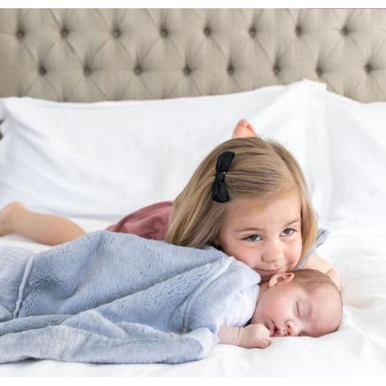 Saranoni Lush Mini Blankets Swaddles &amp; Blankets Saranoni Storm Cloud  
