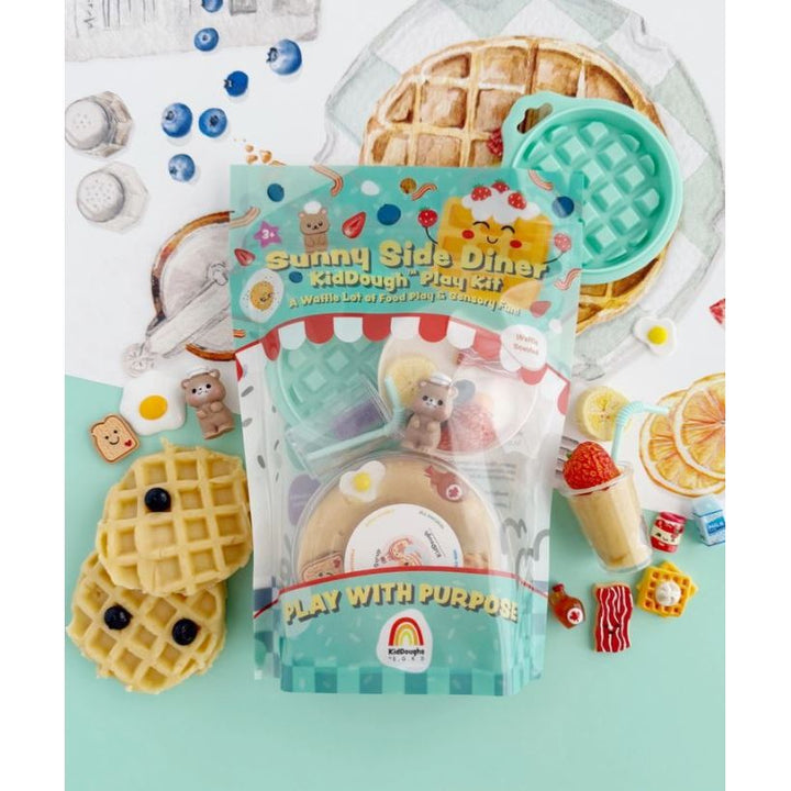 Earth Grown KidDough Sunny Side Diner Play Kit Clay/Dough EGKD
