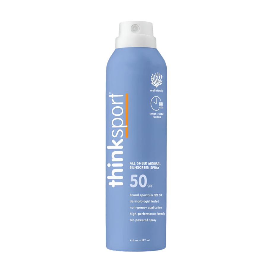 Thinkbaby Sport - All Sheer Mineral Sunscreen Spray SPF 50 Sun & Insect Protection ThinkBaby