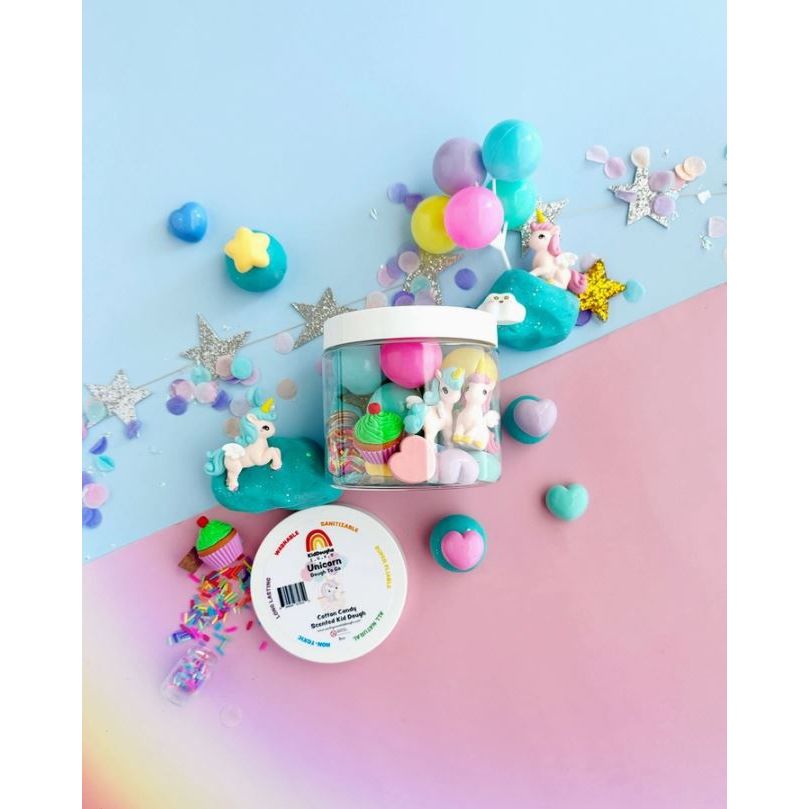 Earth Grown KidDough Unicorn Party Dough-To-Go Clay/Dough EGKD