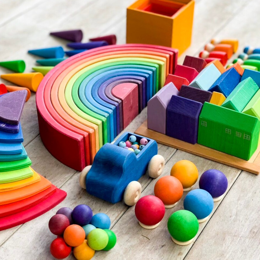 grimms rainbow toys