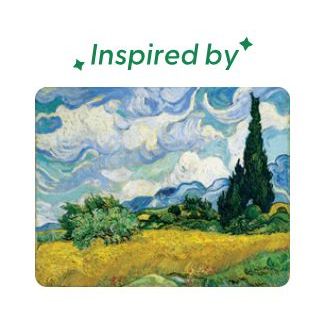 Hape - The Met - Van Gogh Cypresses Puzzle Puzzles Hape