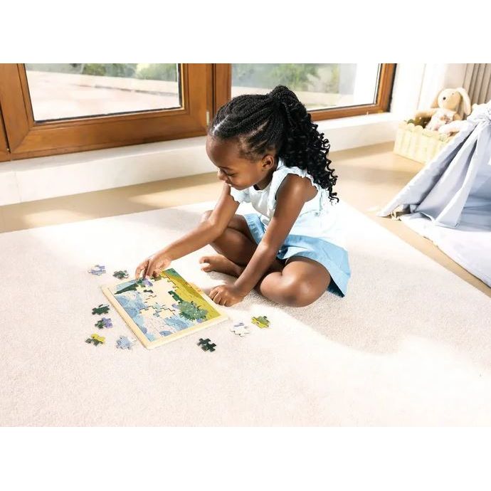 Hape - The Met - Van Gogh Cypresses Puzzle Puzzles Hape