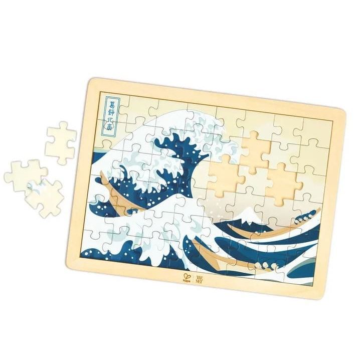 Hape - The Met - Hokusai Great Wave Puzzle Puzzles Hape