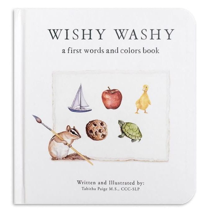 Wishy Washy: A Board Book of First Words and Colors for Growing Minds Books Ingram Books
