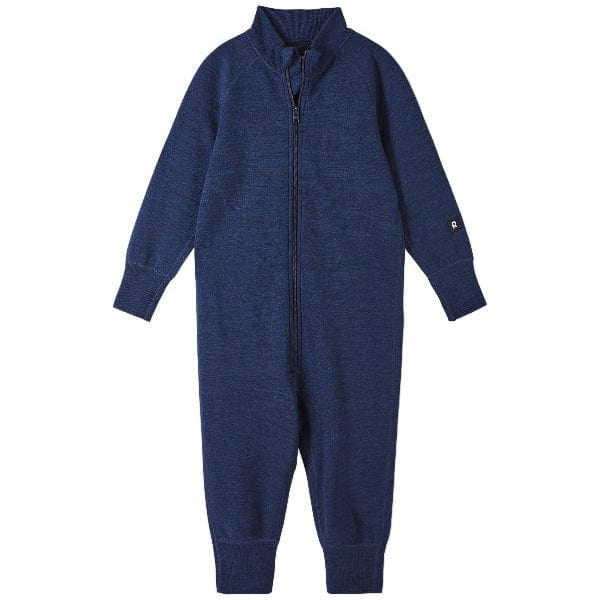 Reima Baby &amp; Toddler Merino Wool Jumpsuit Parvin Wool Jumpsuit Reima Navy 12-18 months