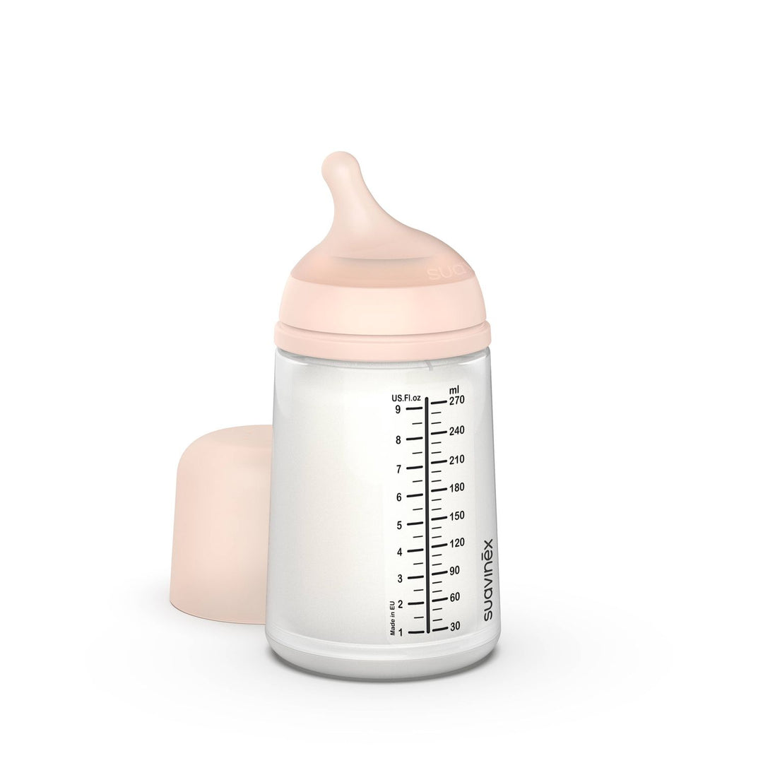 Suavinex Zerø.Zerø™ Lrg Bottle, Medium Flow Bottle Nipples Suavinex Fair