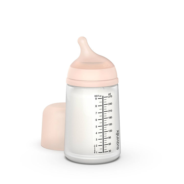 Suavinex Zerø.Zerø™ Lrg Bottle, Medium Flow Bottle Nipples Suavinex Fair