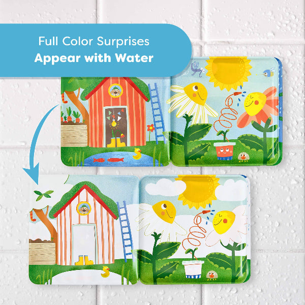 Haba Magic Rain Fun Color Changing Bath Book bath book Haba
