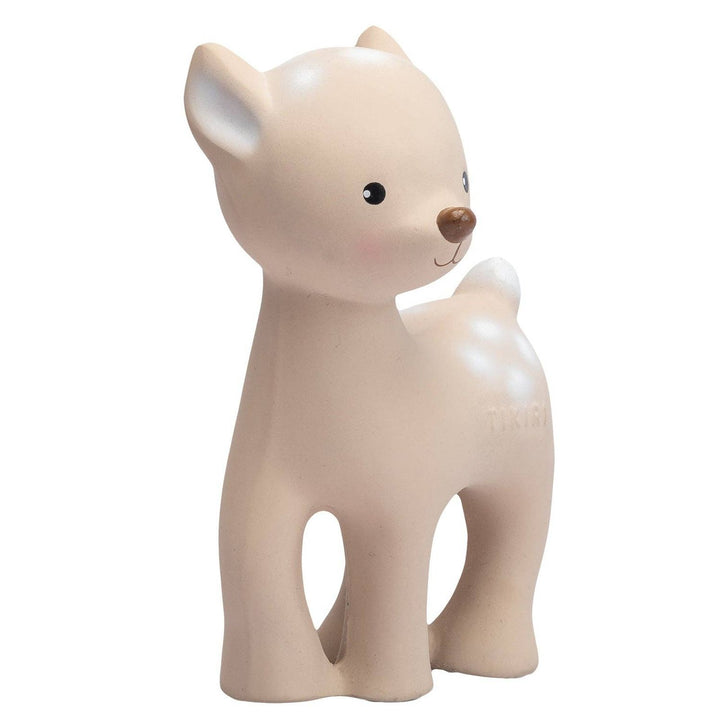 Tikiri Deer Teether, Rattle &amp; Bath Toy Pacifiers and Teething Tikiri