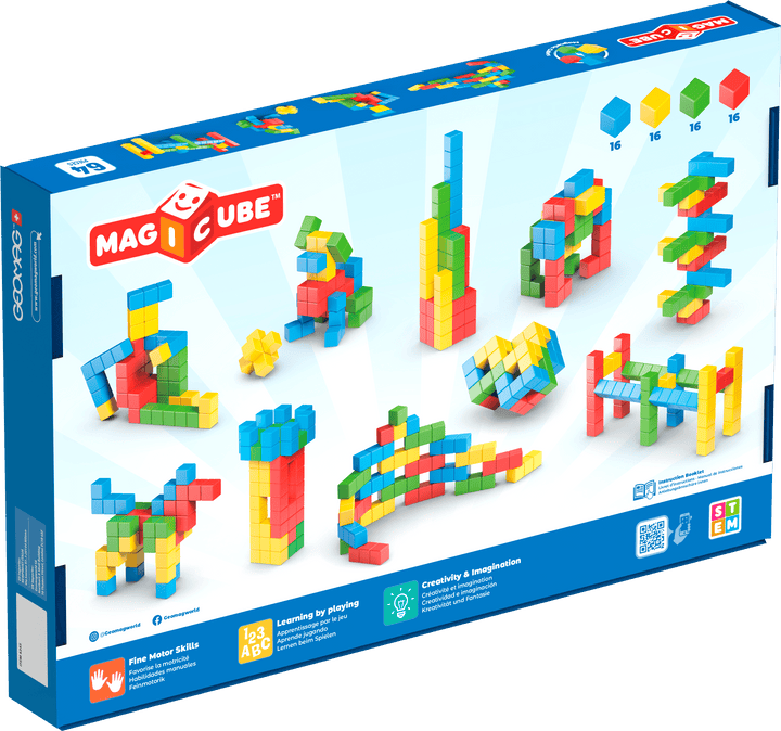 Geomag Magicube Creative Set 64 Piece Set