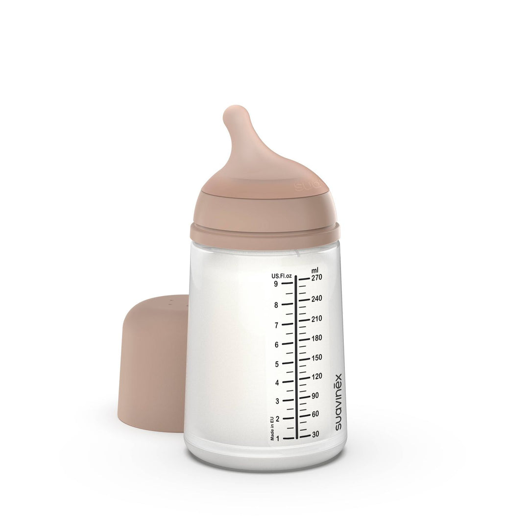 Suavinex Zerø.Zerø™ Lrg Bottle, Medium Flow Bottle Nipples Suavinex Medium