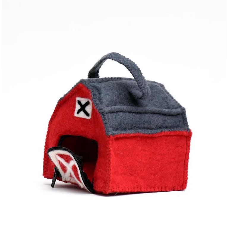 Tara Treasures Farm Barn (Farmhouse) Bag Felt Toy Tara Treasures