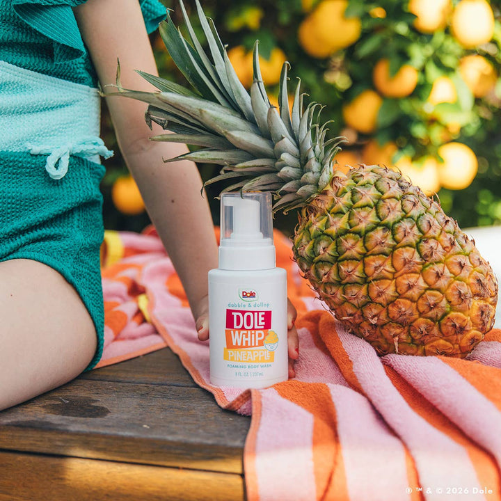 Dole Whip® Pineapple Foaming Body Wash Natural Toiletries Dabble &amp; Dollop