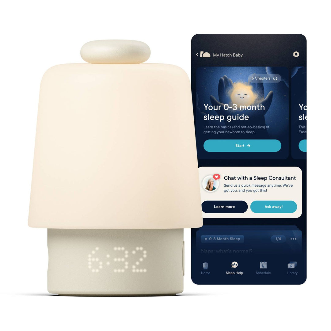 Hatch Baby Sleep Support, Sound Machine & Night Light Sound Machine Hatch Putty