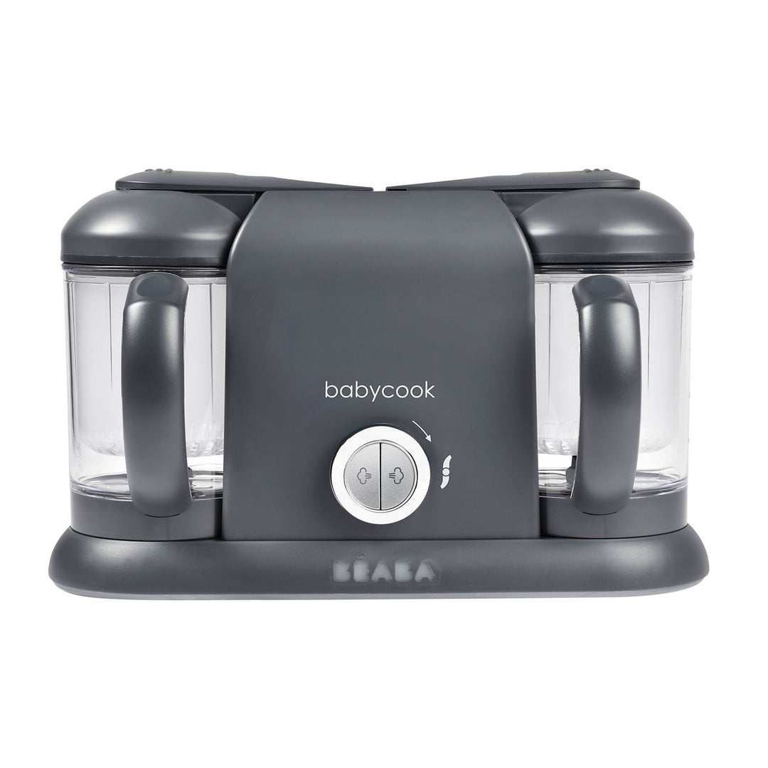 BEABA Babycook® Duo Baby Food Maker – Charcoal Feeding Béaba