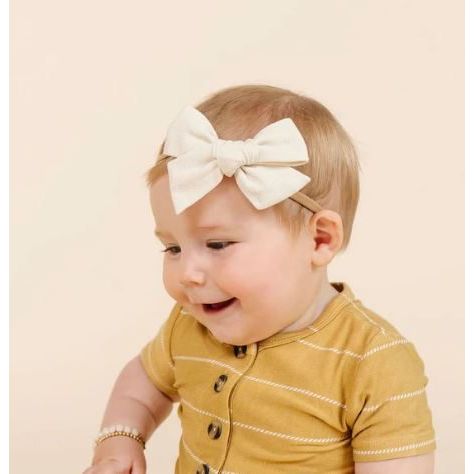 Lou Lou &amp; Company Linen Bow 3 pack Headbands Headband Lou Lou &amp; Company   