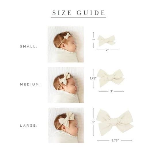 Lou Lou &amp; Company Linen Bow 3 pack Headbands Headband Lou Lou &amp; Company   